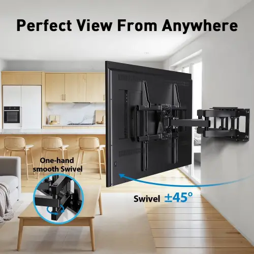 Soporte de Pared MountFTV Full Motion para TV de 37 a 84 Pulgadas, 110 lb y VESA 600x400's photo #2